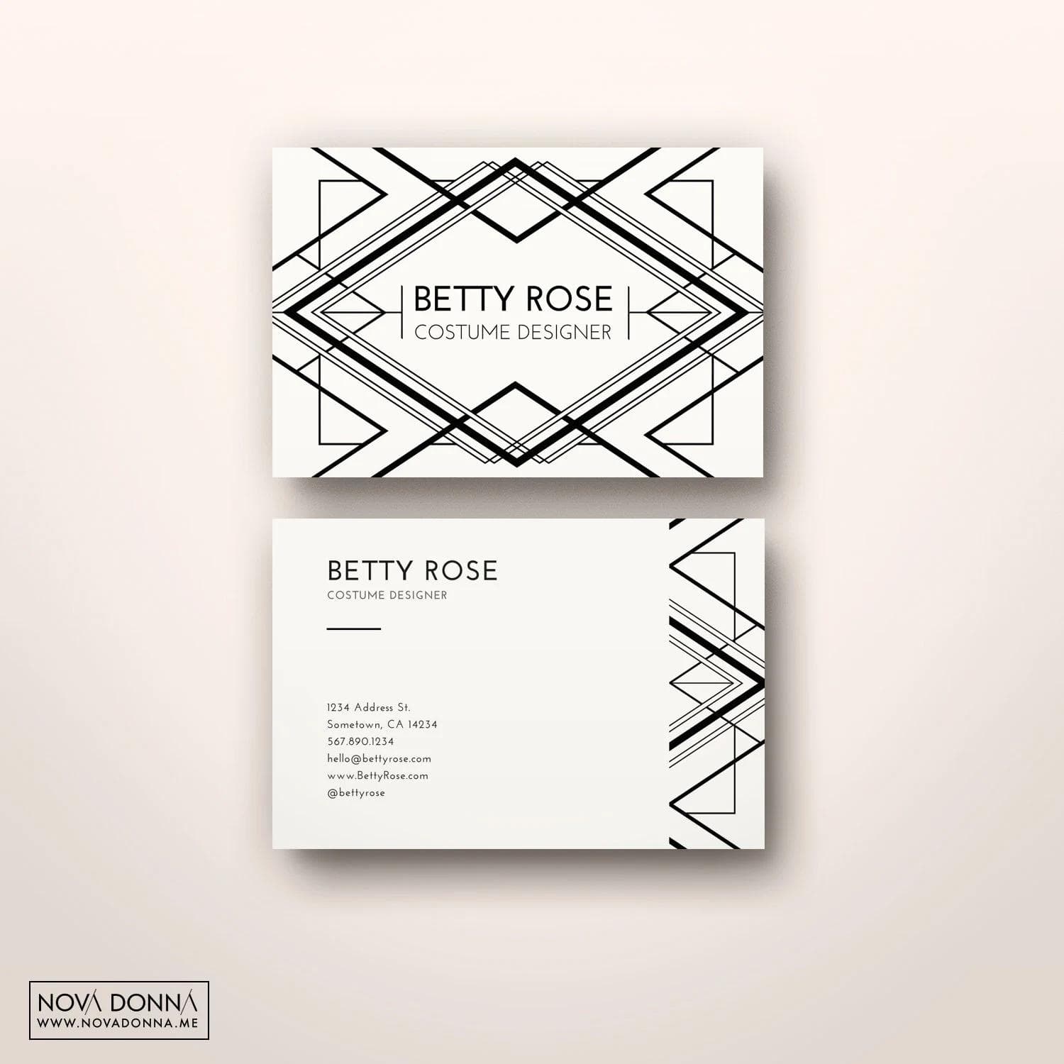 business card design