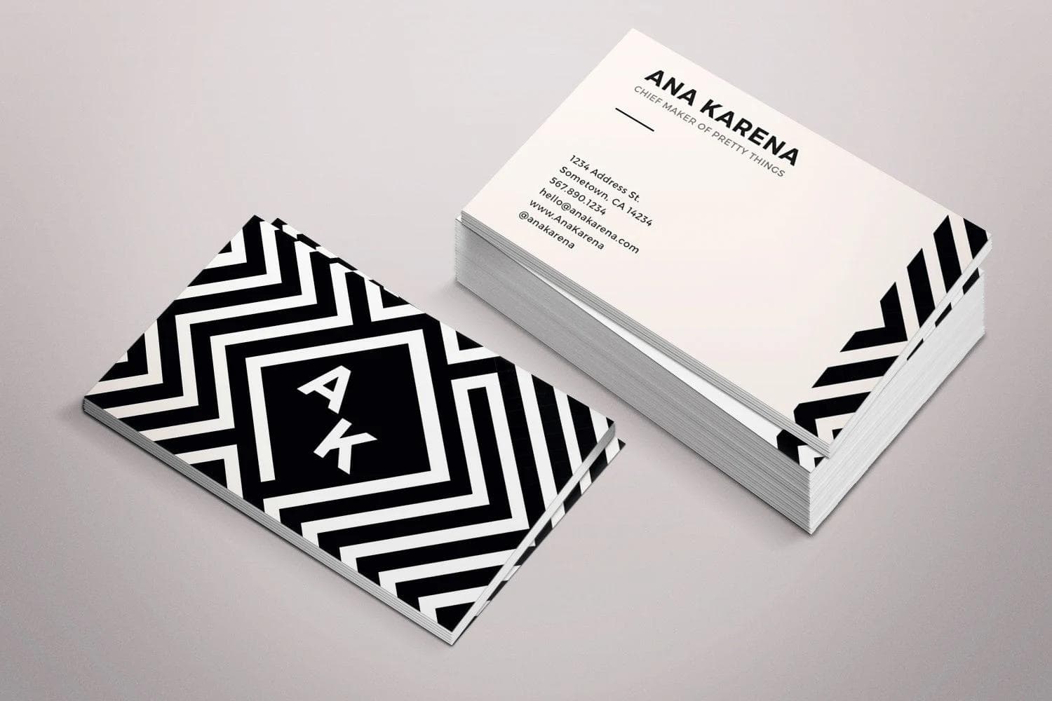 business card design